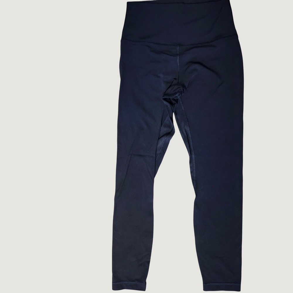 Lululemon Align High-Rise Pant 25 Black Yoga Leggings Women 6 Square Size Dot